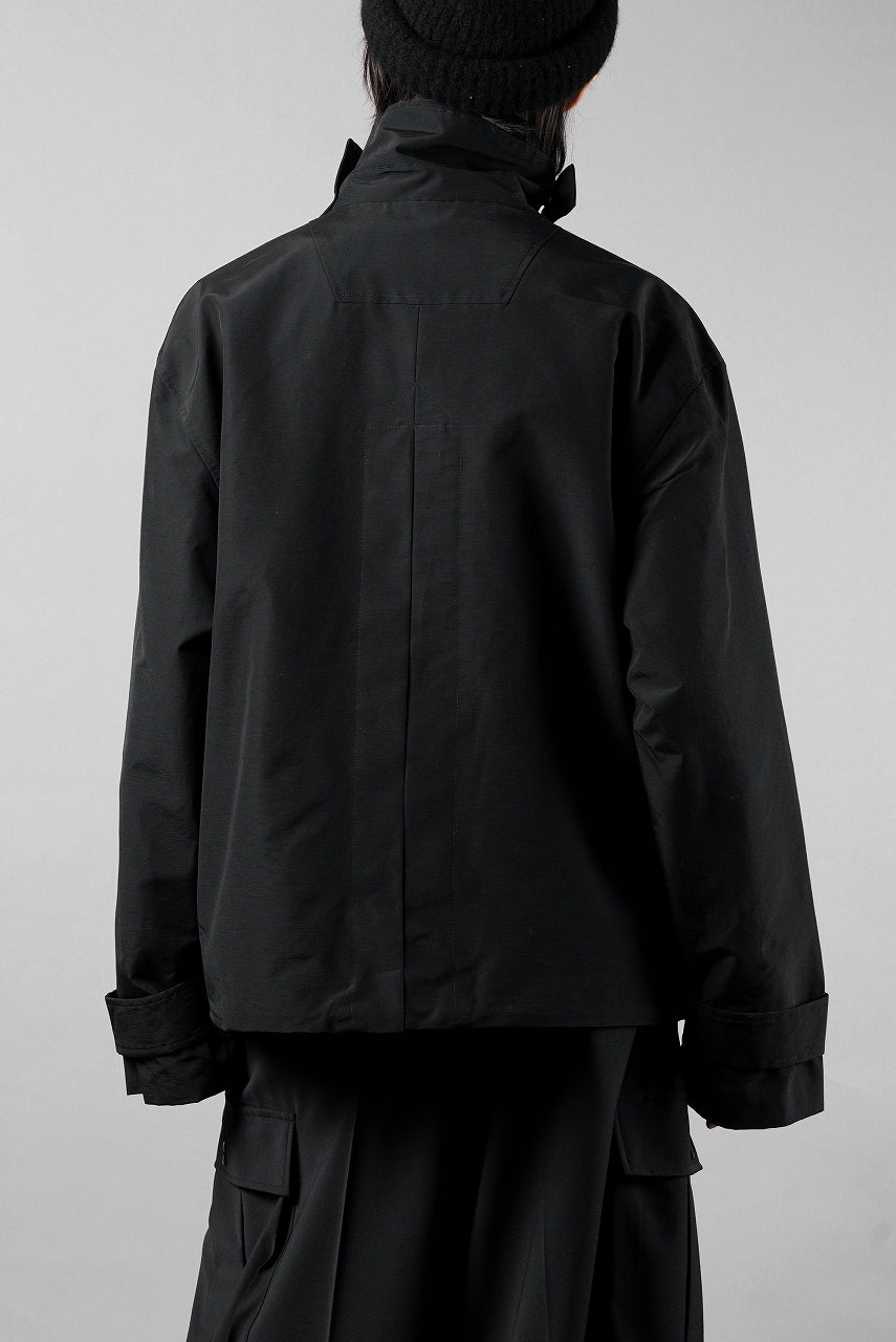 画像をギャラリービューアに読み込む, entire studios TRENCH JACKET (BLACK)