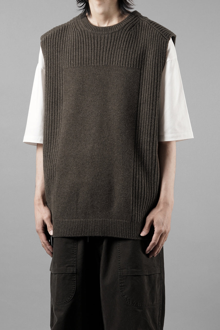 画像をギャラリービューアに読み込む, entire studios BLOCK VEST (BISON)