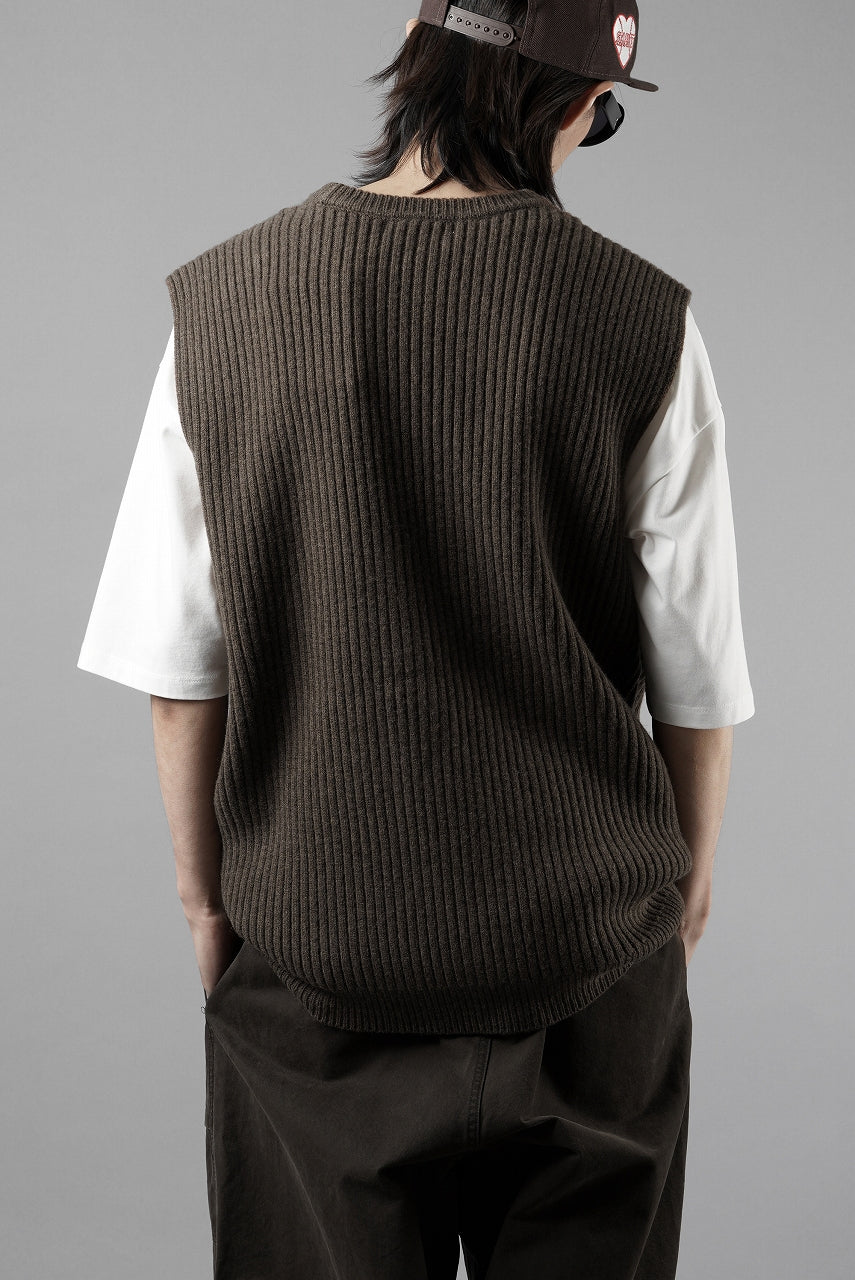 画像をギャラリービューアに読み込む, entire studios BLOCK VEST (BISON)