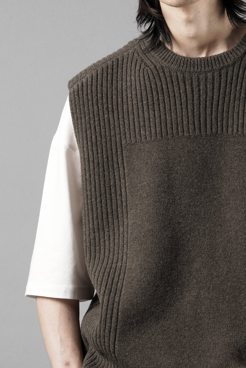 画像をギャラリービューアに読み込む, entire studios BLOCK VEST (BISON)