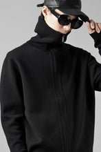 画像をギャラリービューアに読み込む, entire studios KNIT ZIP UP JACKET (BLACK)