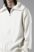 画像をギャラリービューアに読み込む, entire studios KNIT ZIP UP JACKET (IVORY)