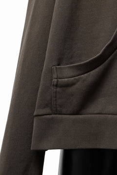 画像をギャラリービューアに読み込む, entire studios FULL ZIP SWEAT PARKA (BRUNETTE)