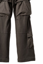 画像をギャラリービューアに読み込む, entire studios UTILITY CARGO SWEAT PANTS (BRUNETTE)