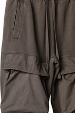 画像をギャラリービューアに読み込む, entire studios UTILITY CARGO SWEAT PANTS (BRUNETTE)