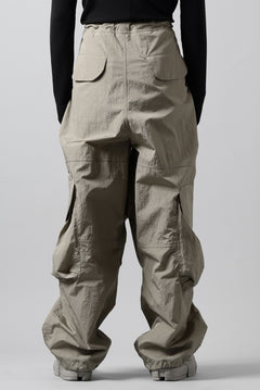 Load image into Gallery viewer, entire studios FREIGHT CARGO PANTS / CRINKLE NYLON (SAGE)