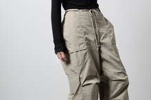 Load image into Gallery viewer, entire studios FREIGHT CARGO PANTS / CRINKLE NYLON (SAGE)