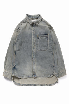 画像をギャラリービューアに読み込む, entire studios HERCULEAN DENIM SHIRT JACKET (SURFACE WAVE)