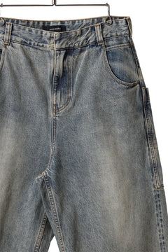 Load image into Gallery viewer, entire studios HEAVY DENIM SHORTS (SURFACE WAVE)