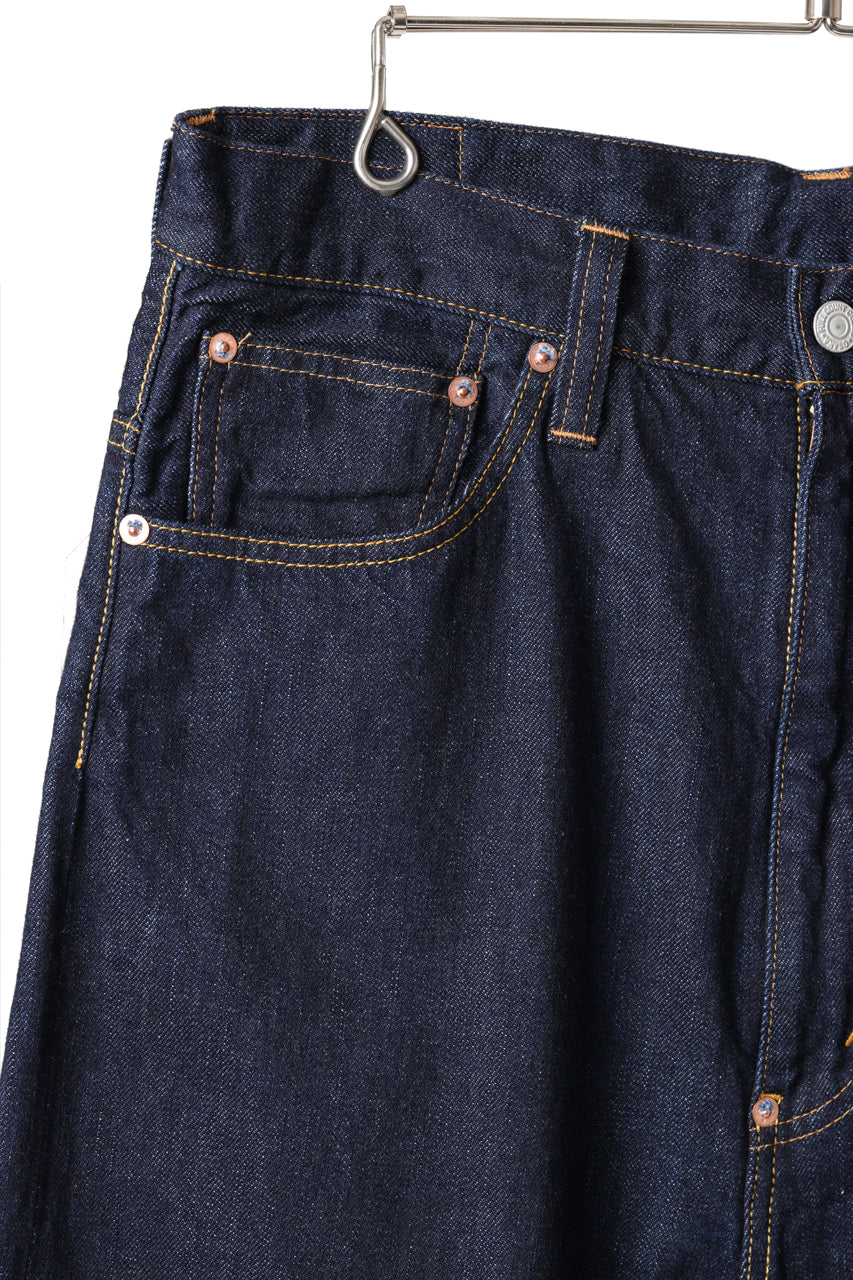 画像をギャラリービューアに読み込む, FULLCOUNT x N/07 x LOOM exclusive WIDE TAPERED DENIM PANTS / 11.5oz ZIMBABWE DENIM (INDIGO BLUE / ONE WASHED)