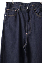 画像をギャラリービューアに読み込む, FULLCOUNT x N/07 x LOOM exclusive WIDE TAPERED DENIM PANTS / 11.5oz ZIMBABWE DENIM (INDIGO BLUE / ONE WASHED)