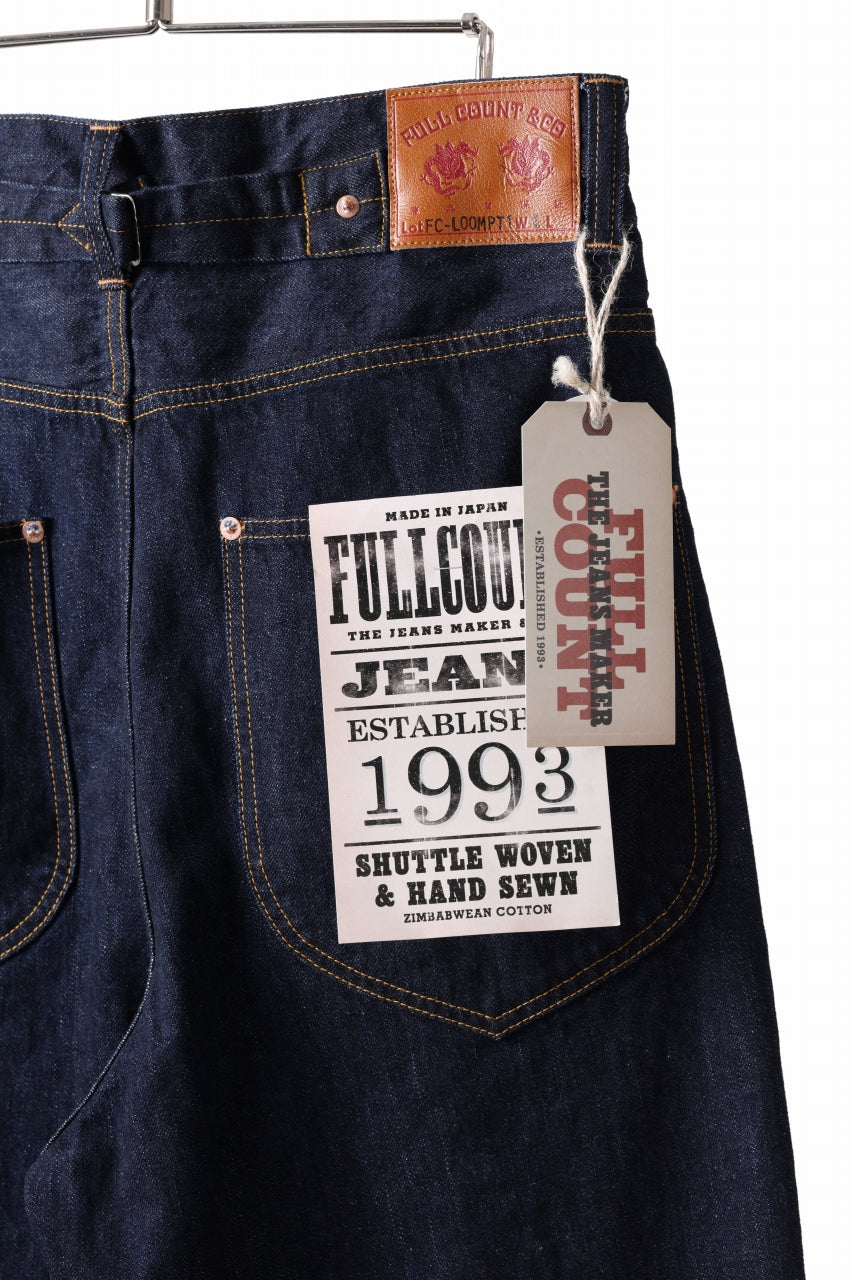 FULLCOUNT x N/07 x LOOM exclusive WIDE TAPERED DENIM PANTS / 11.5oz ZIMBABWE DENIM (INDIGO BLUE / ONE WASHED)