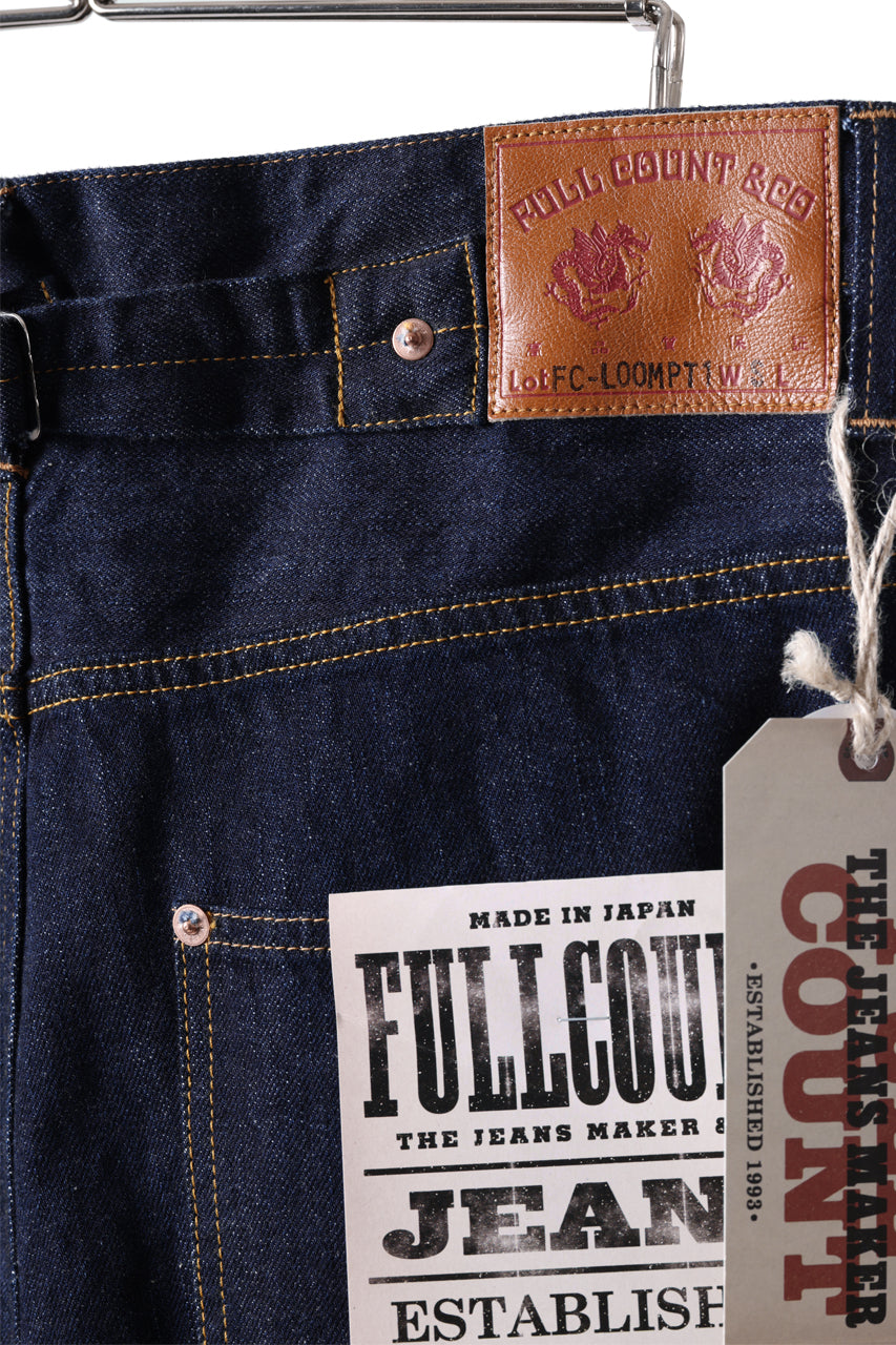 FULLCOUNT x N/07 x LOOM exclusive WIDE TAPERED DENIM PANTS / 11.5oz ZIMBABWE DENIM (INDIGO BLUE / ONE WASHED)