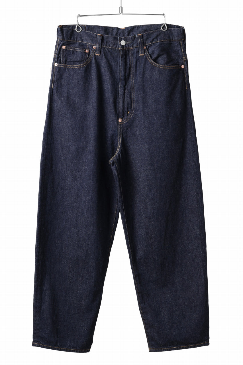 FULLCOUNT x N/07 x LOOM exclusive WIDE TAPERED DENIM PANTS / 11.5oz ZIMBABWE DENIM (INDIGO BLUE / ONE WASHED)