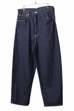 画像をギャラリービューアに読み込む, FULLCOUNT x N/07 x LOOM exclusive WIDE TAPERED DENIM PANTS / 11.5oz ZIMBABWE DENIM (INDIGO BLUE / ONE WASHED)