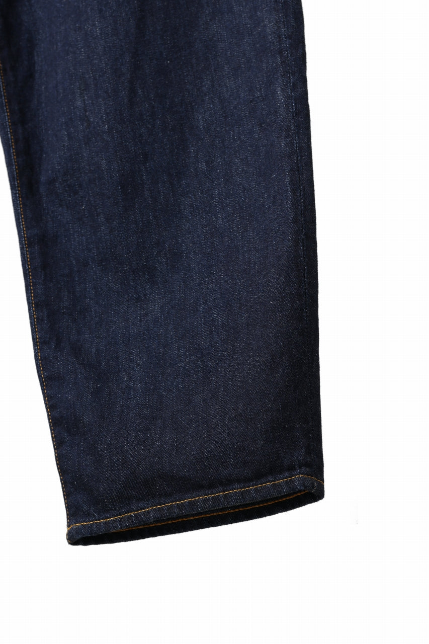 FULLCOUNT x N/07 x LOOM exclusive WIDE TAPERED DENIM PANTS / 11.5oz ZIMBABWE DENIM (INDIGO BLUE / ONE WASHED)