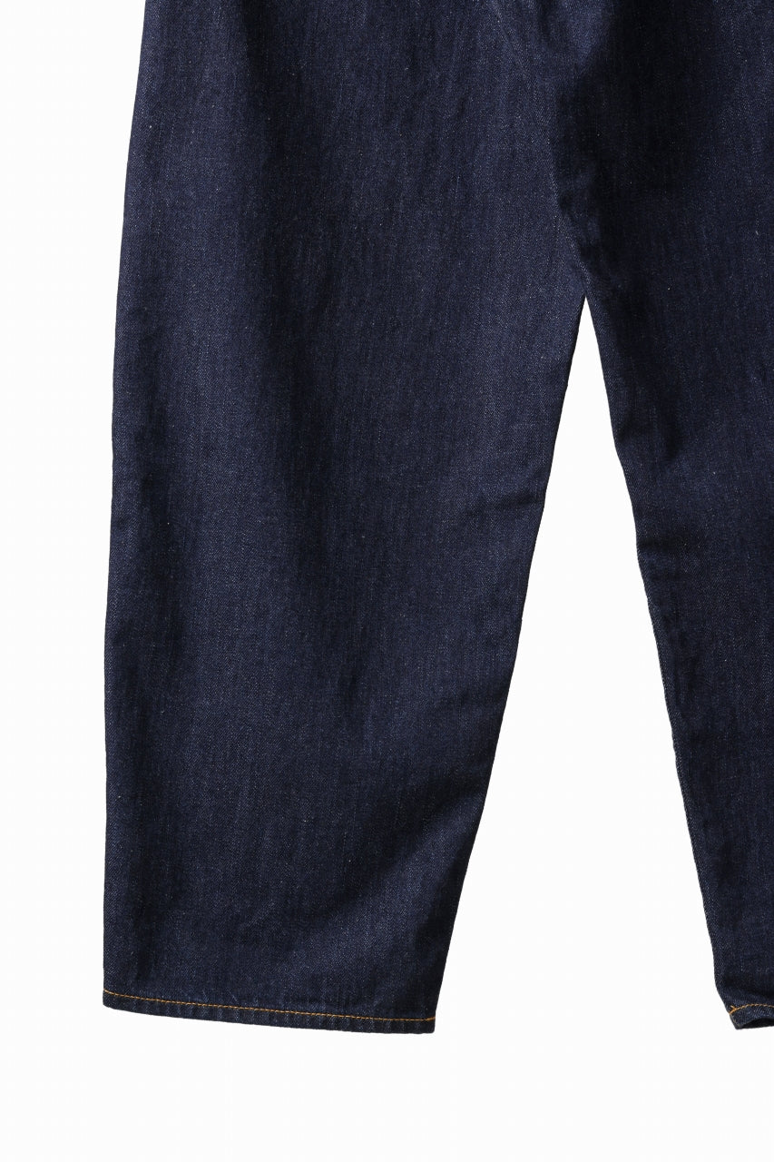 FULLCOUNT x N/07 x LOOM exclusive WIDE TAPERED DENIM PANTS / 11.5oz ZIMBABWE DENIM (INDIGO BLUE / ONE WASHED)