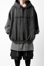 画像をギャラリービューアに読み込む, Feng Chen Wang GREY RIPPED JERSY HOODIE (GREY)