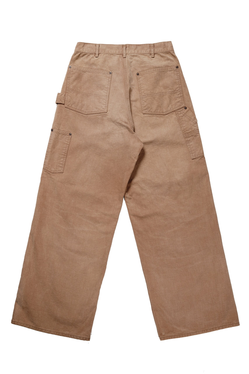 画像をギャラリービューアに読み込む, FULLCOUNT 1152CA DOUBLE KNEE DUCK PANTS (BROWN)