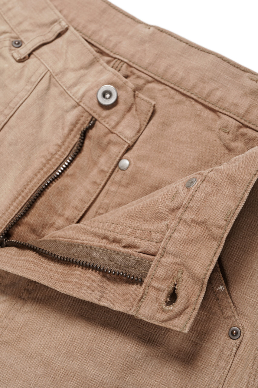 画像をギャラリービューアに読み込む, FULLCOUNT 1152CA DOUBLE KNEE DUCK PANTS (BROWN)