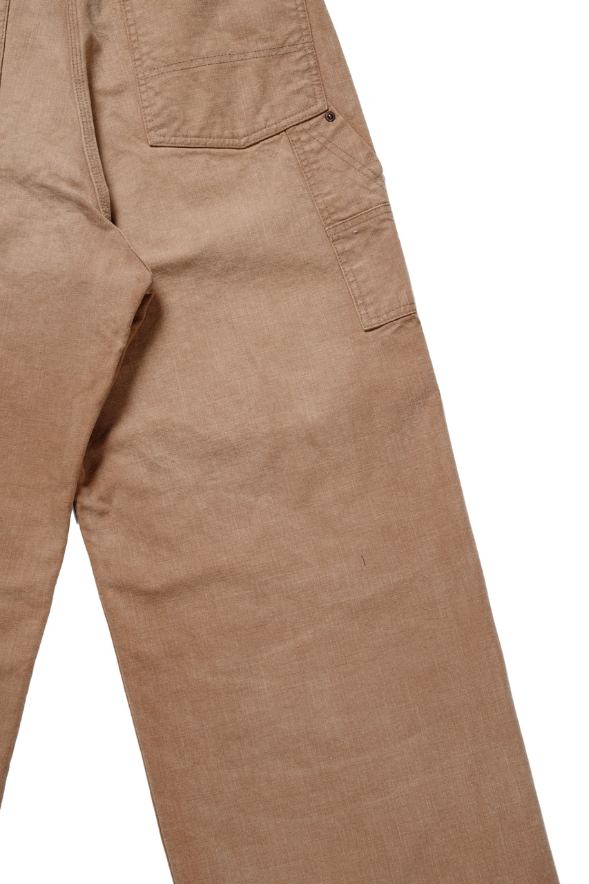 画像をギャラリービューアに読み込む, FULLCOUNT 1152CA DOUBLE KNEE DUCK PANTS (BROWN)
