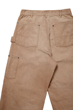 画像をギャラリービューアに読み込む, FULLCOUNT 1152CA DOUBLE KNEE DUCK PANTS (BROWN)
