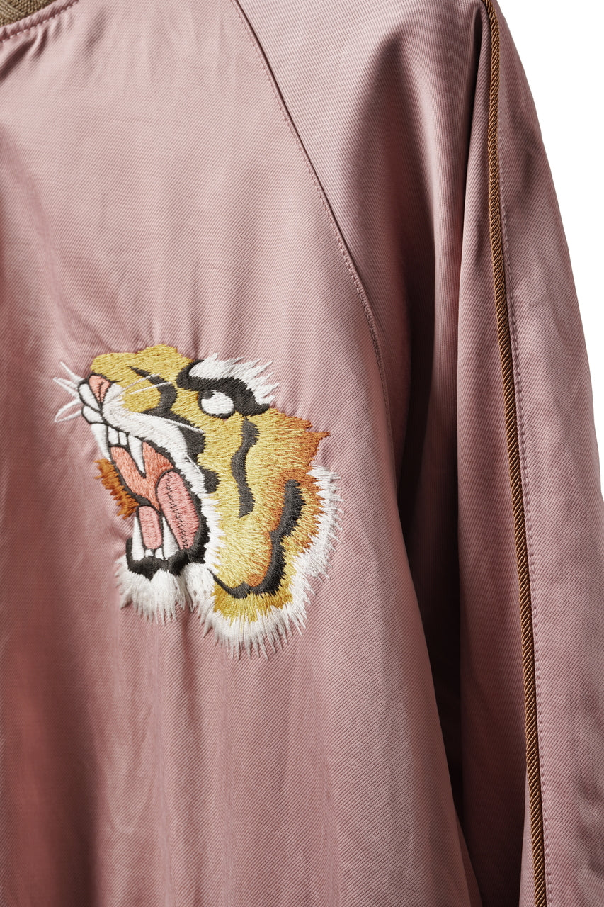 画像をギャラリービューアに読み込む, FULLCOUNT 2060 REVERSIBLE SKAJAN "TYGER HEAD" (PINK / BLACK)