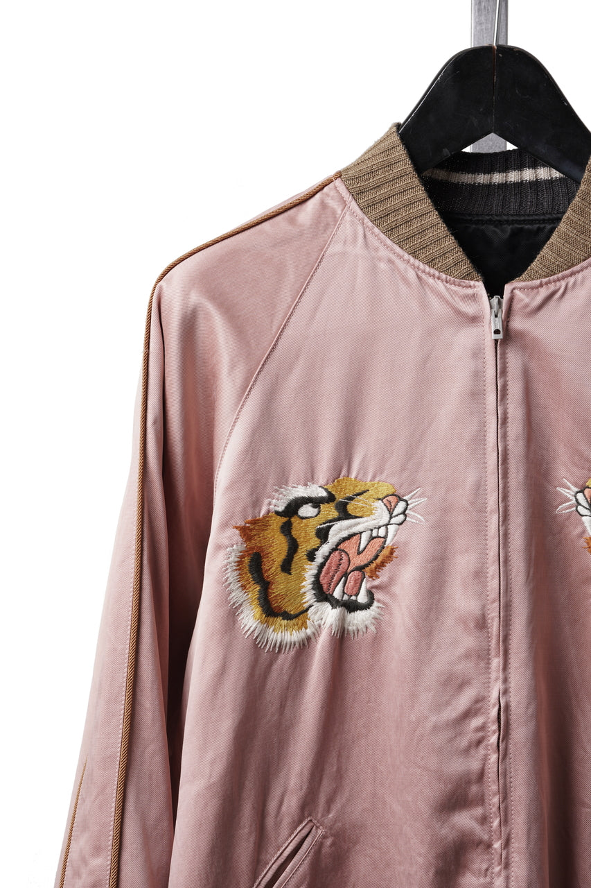 画像をギャラリービューアに読み込む, FULLCOUNT 2060 REVERSIBLE SKAJAN "TYGER HEAD" (PINK / BLACK)