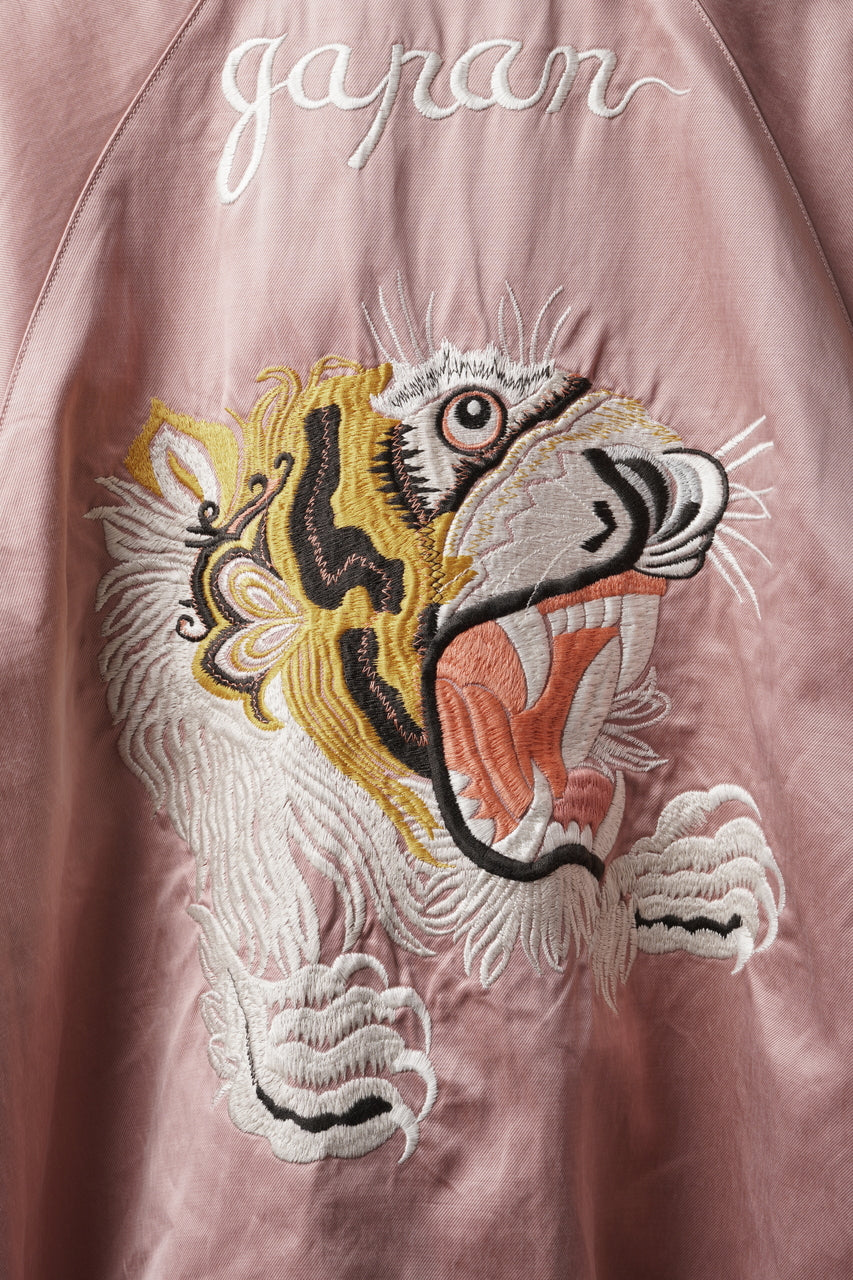 画像をギャラリービューアに読み込む, FULLCOUNT 2060 REVERSIBLE SKAJAN "TYGER HEAD" (PINK / BLACK)
