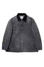 画像をギャラリービューアに読み込む, FULLCOUNT 2061CA RELAX FIT DUCK CHORE JACKET (BLACK)
