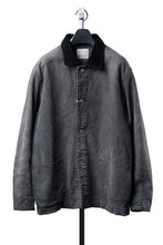 画像をギャラリービューアに読み込む, FULLCOUNT 2061CA RELAX FIT DUCK CHORE JACKET (BLACK)