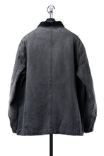 画像をギャラリービューアに読み込む, FULLCOUNT 2061CA RELAX FIT DUCK CHORE JACKET (BLACK)