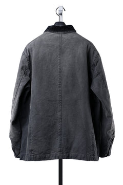 画像をギャラリービューアに読み込む, FULLCOUNT 2061CA RELAX FIT DUCK CHORE JACKET (BLACK)