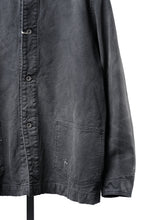 画像をギャラリービューアに読み込む, FULLCOUNT 2061CA RELAX FIT DUCK CHORE JACKET (BLACK)