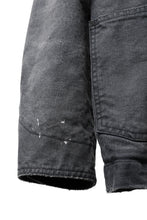 画像をギャラリービューアに読み込む, FULLCOUNT 2061CA RELAX FIT DUCK CHORE JACKET (BLACK)