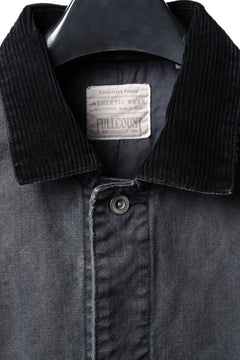 画像をギャラリービューアに読み込む, FULLCOUNT 2061CA RELAX FIT DUCK CHORE JACKET (BLACK)