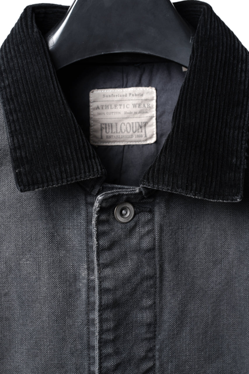画像をギャラリービューアに読み込む, FULLCOUNT 2061CA RELAX FIT DUCK CHORE JACKET (BLACK)