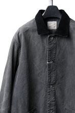 画像をギャラリービューアに読み込む, FULLCOUNT 2061CA RELAX FIT DUCK CHORE JACKET (BLACK)