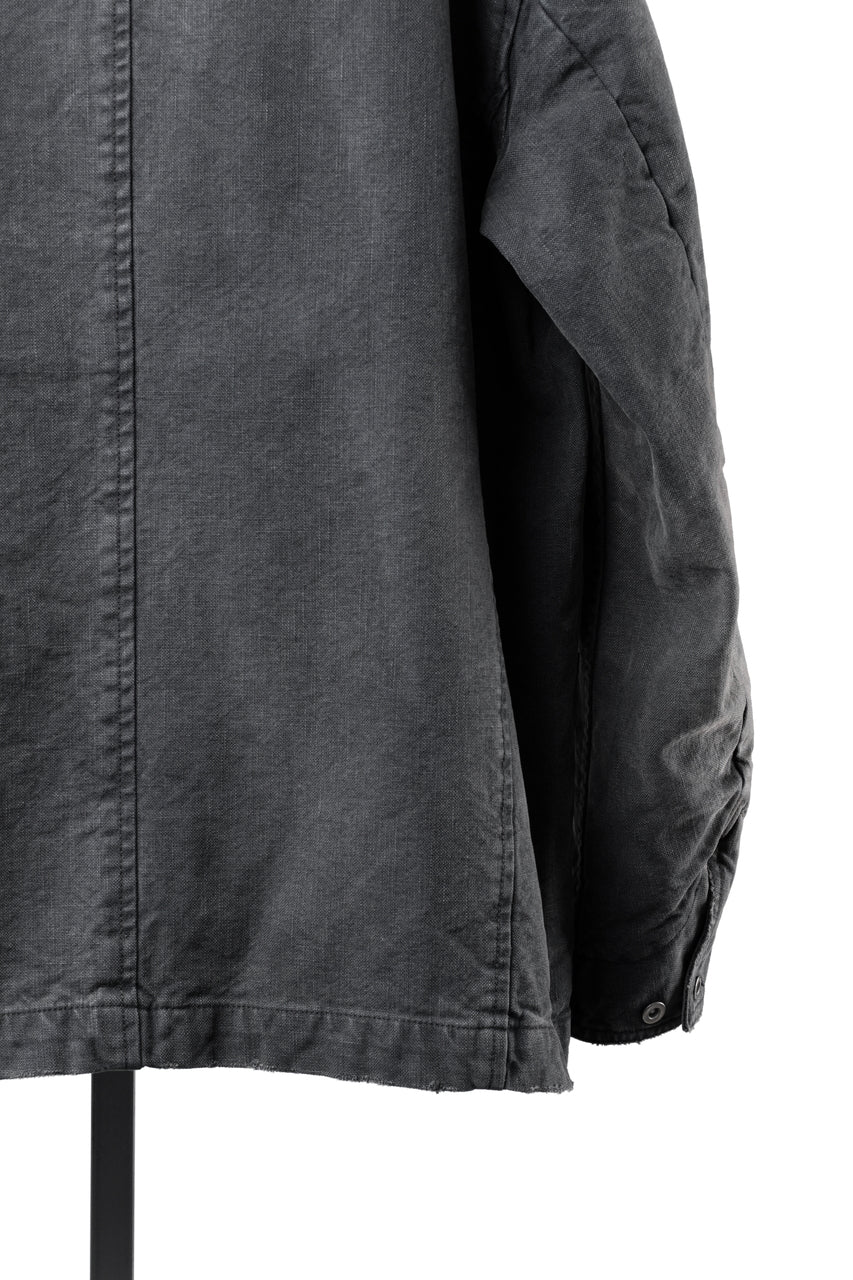 画像をギャラリービューアに読み込む, FULLCOUNT 2061CA RELAX FIT DUCK CHORE JACKET (BLACK)