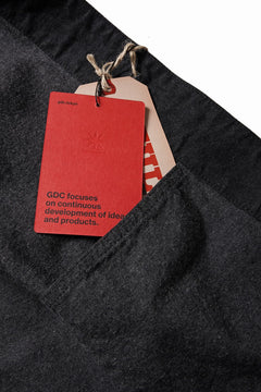 Load image into Gallery viewer, FULLCOUNT x GDC GFC2001 Leather Collar Denim Chore Jacket (BLACK)