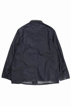 Load image into Gallery viewer, FULLCOUNT x GDC GFC2001 Leather Collar Denim Chore Jacket (INDIGO)