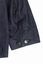 Load image into Gallery viewer, FULLCOUNT x GDC GFC2001 Leather Collar Denim Chore Jacket (INDIGO)