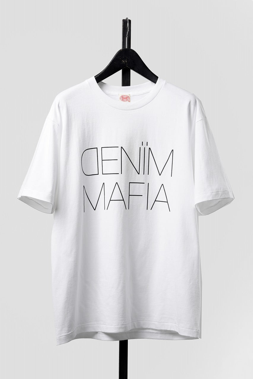 Load image into Gallery viewer, FULLCOUNT x GDC GFC5001 DENIM MAFIA T (WHITE)