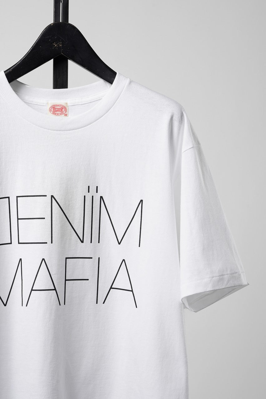 Load image into Gallery viewer, FULLCOUNT x GDC GFC5001 DENIM MAFIA T (WHITE)
