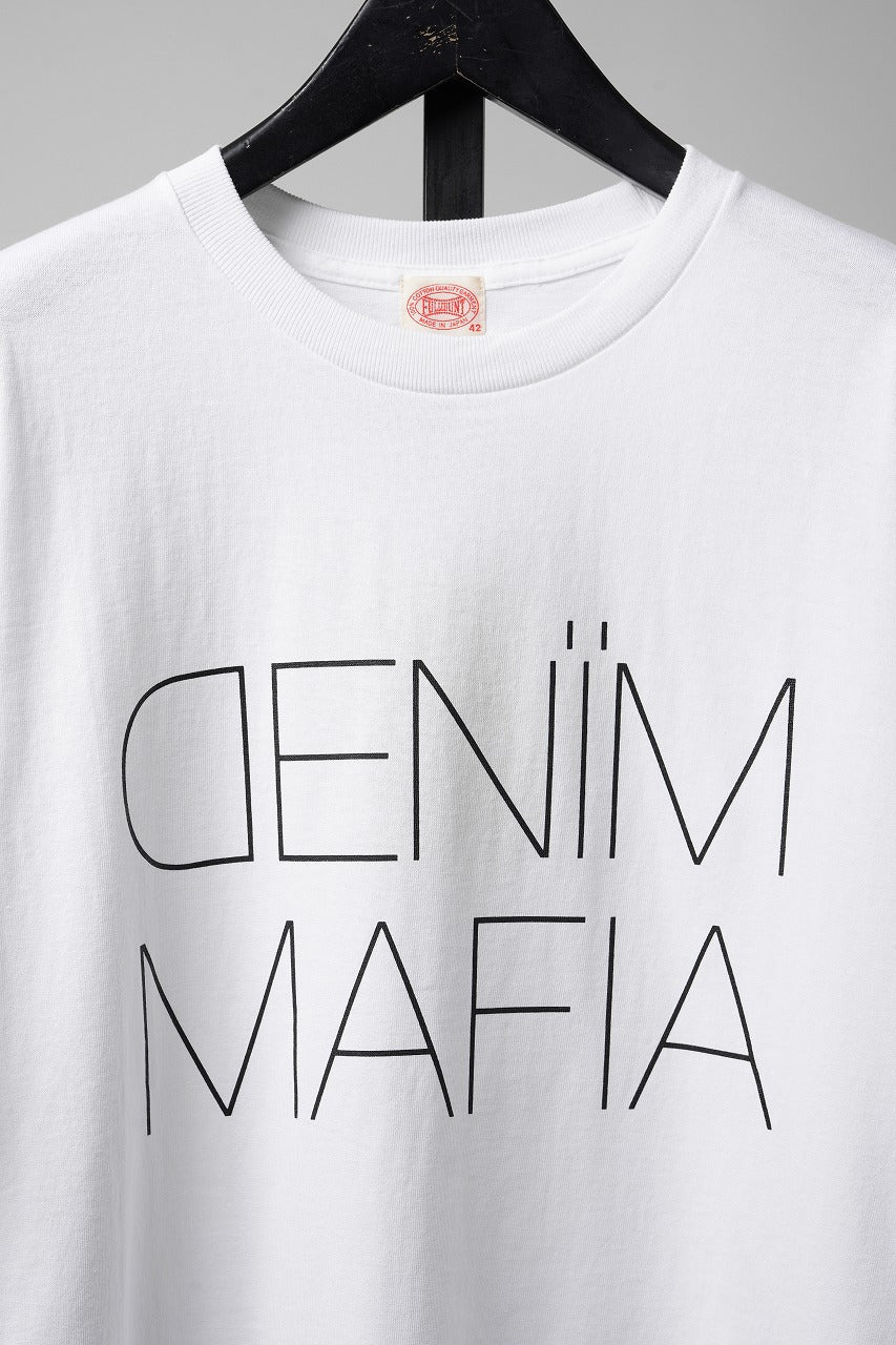 Load image into Gallery viewer, FULLCOUNT x GDC GFC5001 DENIM MAFIA T (WHITE)