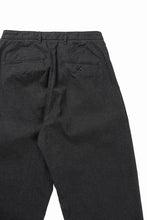 Load image into Gallery viewer, FULLCOUNT x GDC GFC1001 Big Denim Tuck Trousers (BLACK)