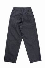 Load image into Gallery viewer, FULLCOUNT x GDC GFC1001 Big Denim Tuck Trousers (BLACK)