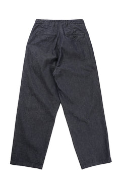 Load image into Gallery viewer, FULLCOUNT x GDC GFC1001 Big Denim Tuck Trousers (INDIGO)