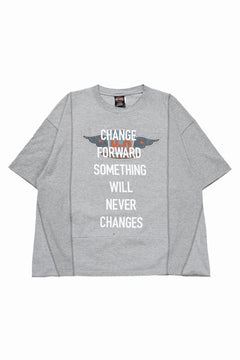 画像をギャラリービューアに読み込む, CHANGES exclusive VINTAGE REMAKE SHORT SLEEVE TEE (GREY #A)