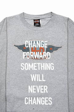 画像をギャラリービューアに読み込む, CHANGES exclusive VINTAGE REMAKE SHORT SLEEVE TEE (GREY #A)